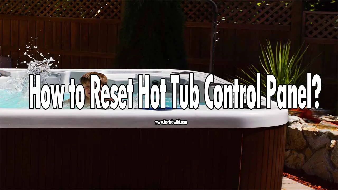 If you know how to reset the hot tub control panel you will save yourself a lot of time. Sometimes, you have to reset the control panel if the water is cold or hotter than you set it up to be. To reset it, you can hold the two buttons for 30 seconds, or turn off the hot tub and then turn it back on after 20 secs.